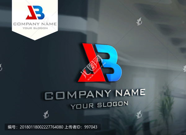 JB字母LOGO設(shè)計