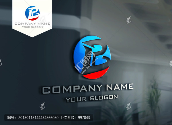 B字母LOGO設(shè)計(jì)
