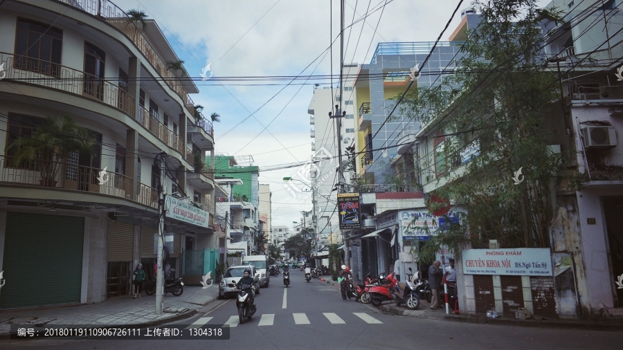 越南芽庄街道