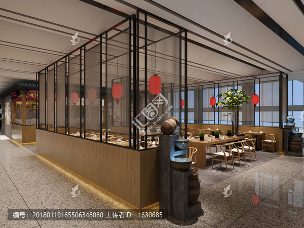 機場橋香園餐廳效果圖