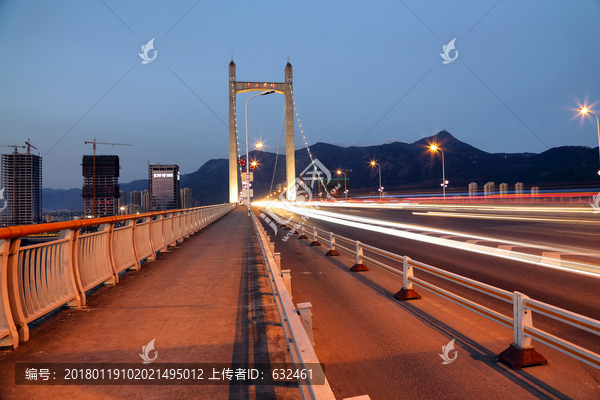 福州鼓山大桥夜景
