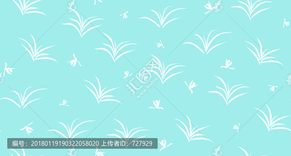 清新蘭花花型