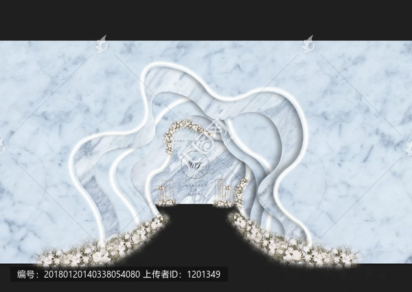大理石灰婚禮