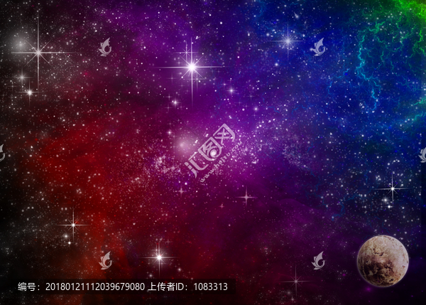 星空,浩瀚宇宙,分層文件