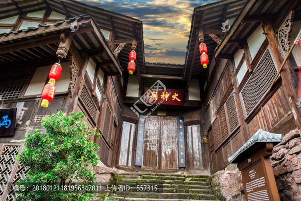 重庆安居古镇,火神庙