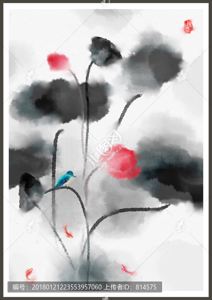 禪意荷花