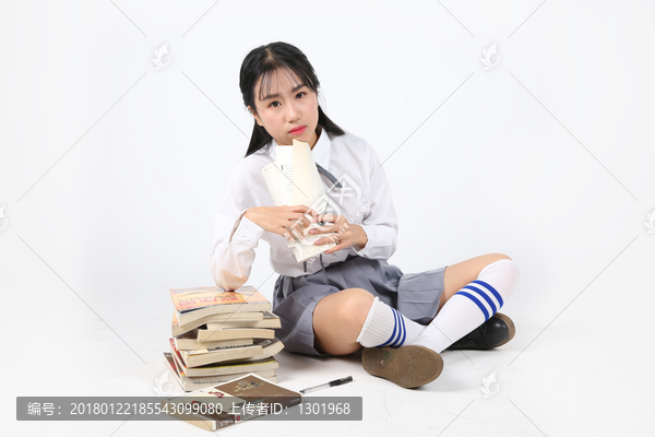 年轻女学生