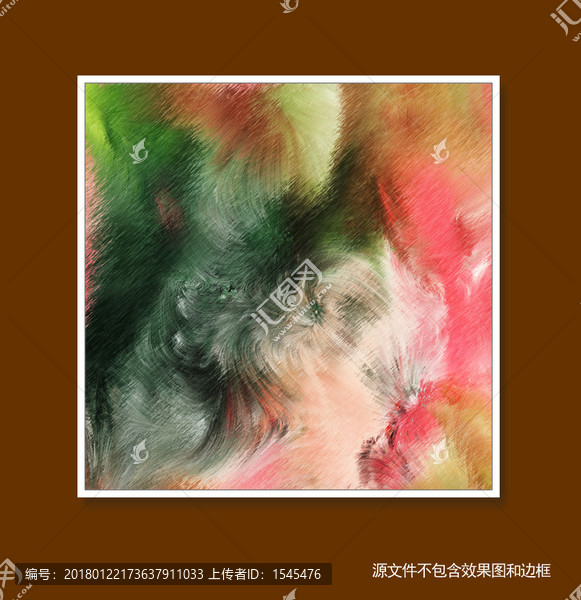 抽象油畫