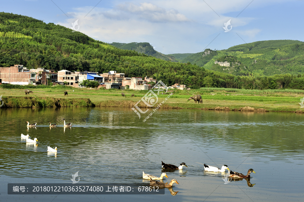 乡村田园风景