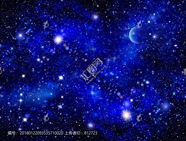 藍色星空