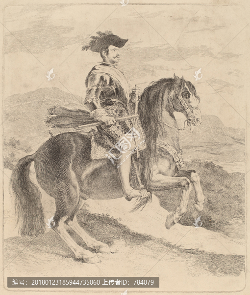 戈雅,馬術(shù)素描畫(huà)