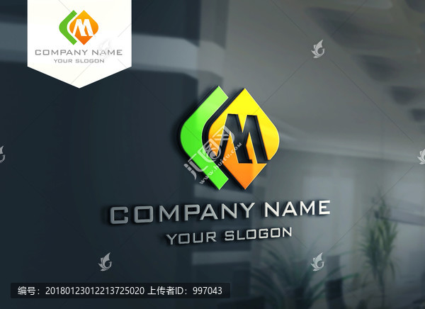 M字母,LOGO設(shè)計(jì)