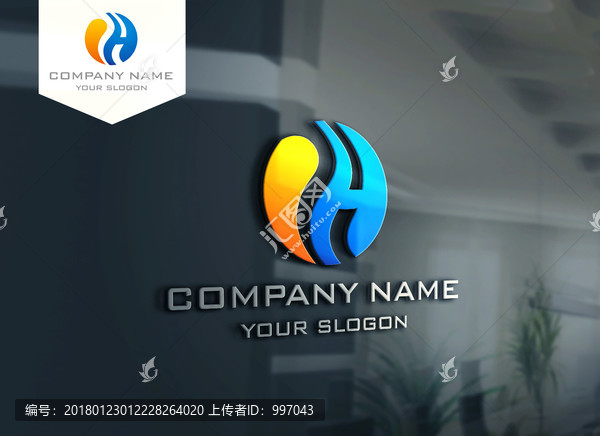H字母,LOGO設(shè)計(jì)