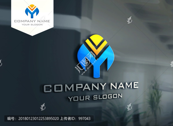 M字母,LOGO設計