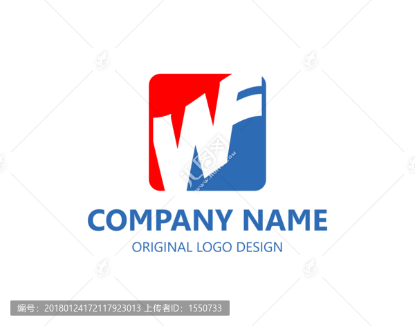 WF字母,LOGO設(shè)計