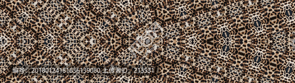 豹紋,面料印花,豹紋印花