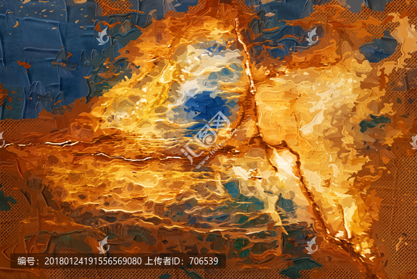 抽象畫,油畫