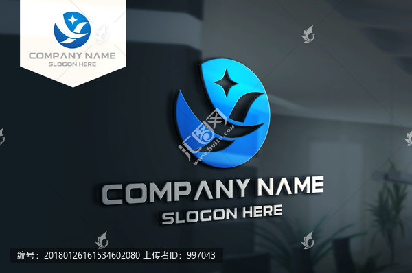 X字母LOGO設(shè)計
