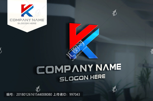 LOGO設(shè)計(jì),K字母LOGO