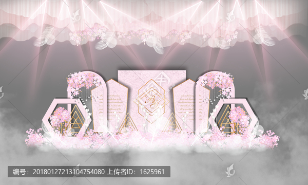 粉色婚禮,大理石婚禮,現(xiàn)代婚禮