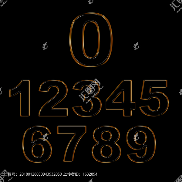 金邊黑字