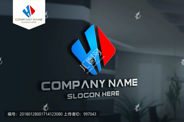 H字母標(biāo)志,LOGO設(shè)計(jì)