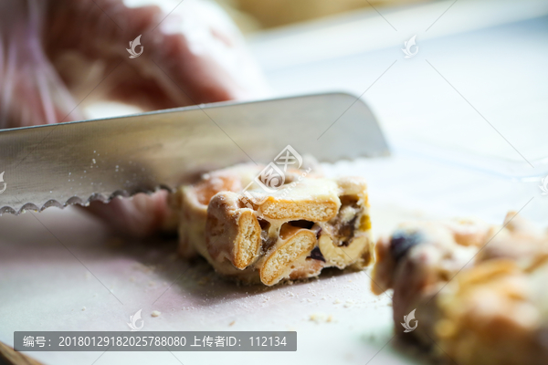 雪花酥,甜,甜点,食品,特写