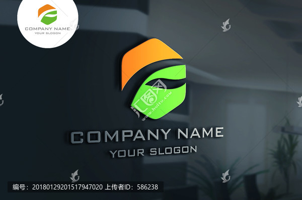 LOGO設計,F字母標志