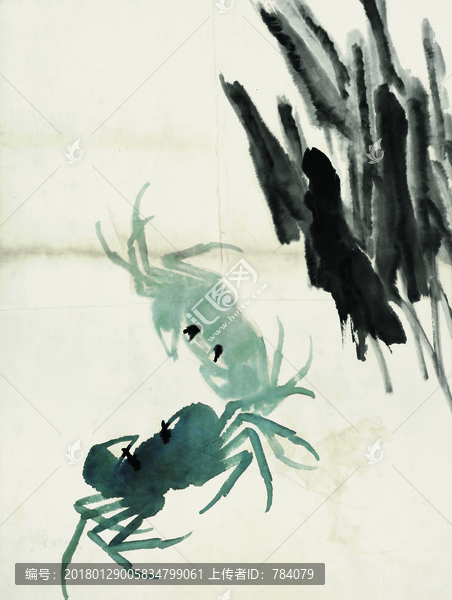 齊白石,魚蝦國畫