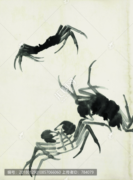 齊白石,魚蝦國畫