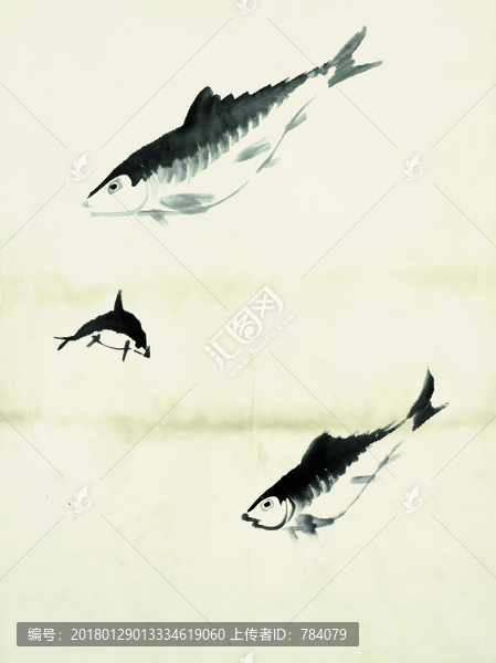齊白石,魚蝦國畫
