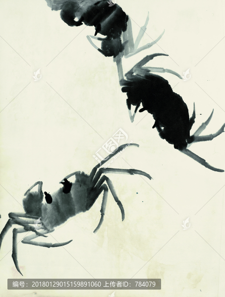 齊白石,魚蝦國畫