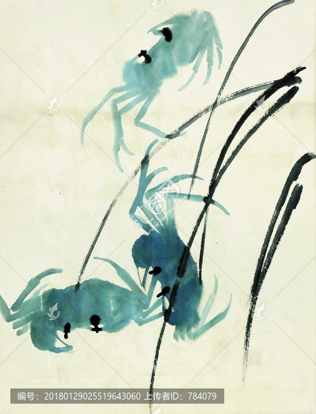 齊白石,魚(yú)蝦國(guó)畫(huà)