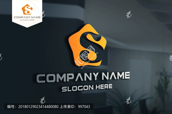 S字母標(biāo)志,LOGO設(shè)計(jì)
