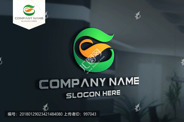 LOGO設(shè)計,綠色,健康
