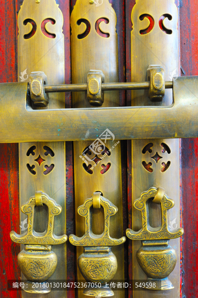 古代铜锁