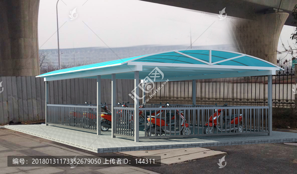 電動(dòng)車(chē)車(chē)棚高清大圖效果圖