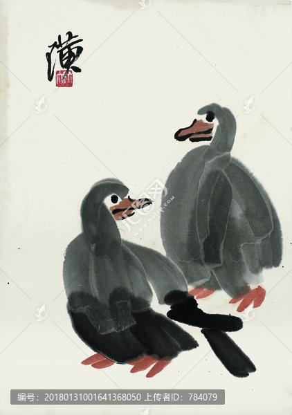 齊白石,鴨國(guó)畫