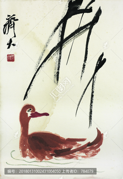 齊白石,花鳥(niǎo)國(guó)畫(huà)