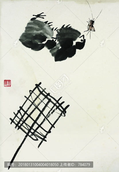 齊白石,花卉草蟲國(guó)畫