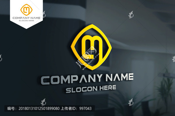 M字母標志,M字母LOGO設(shè)計