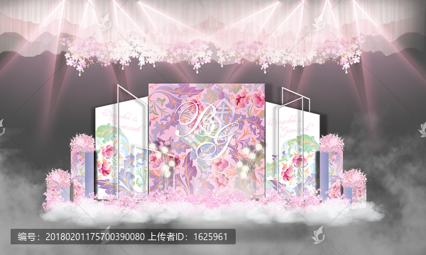 粉色婚禮,婚禮背景,時(shí)尚婚禮