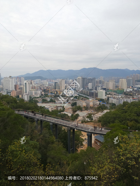 福州金鸡山栈道