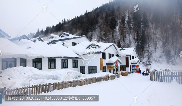 雪乡全景,中国雪乡,雪乡