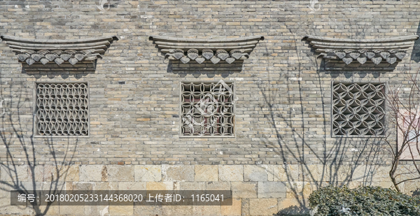 中式古建花窗