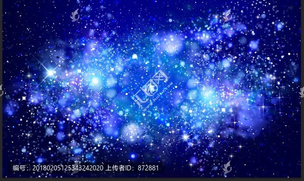 藍(lán)色星空?qǐng)D