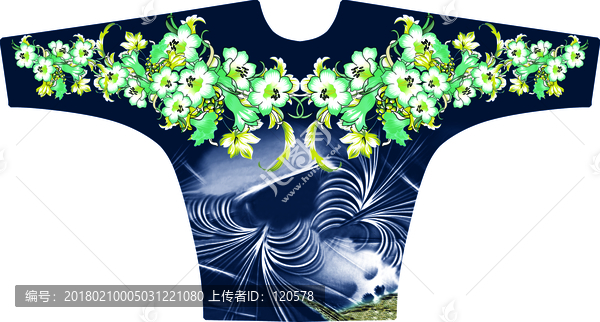 數(shù)碼印花定位花
