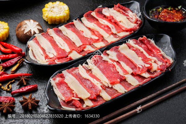 鲜牛肉火锅手切鲜牛肉火锅涮品