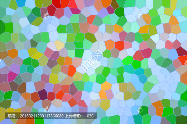 馬賽克,彩色玻璃