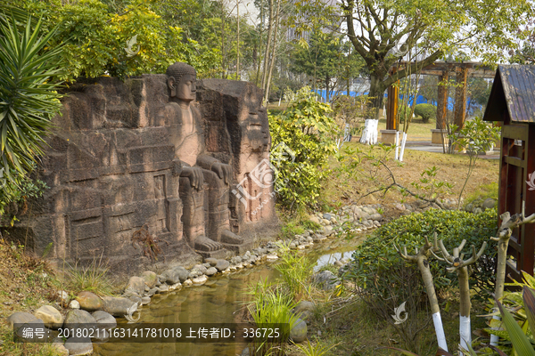 微缩蜀景,乐山大佛景区